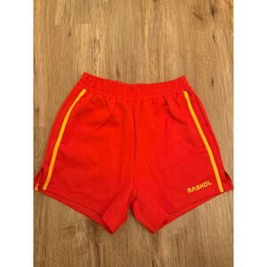 Raskol Apparel Red and Yellow Shorts Size Medium